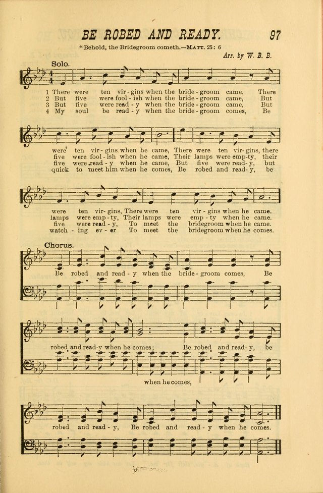 Sabbath Bells: for the Sunday-school and for prayer, praise, and gospel meetings page 99