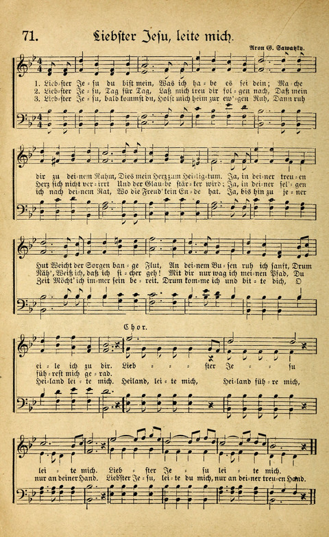 Sänger-Bote: ein Liederbuch für Kirche und Haus (4th. ed.) page 80