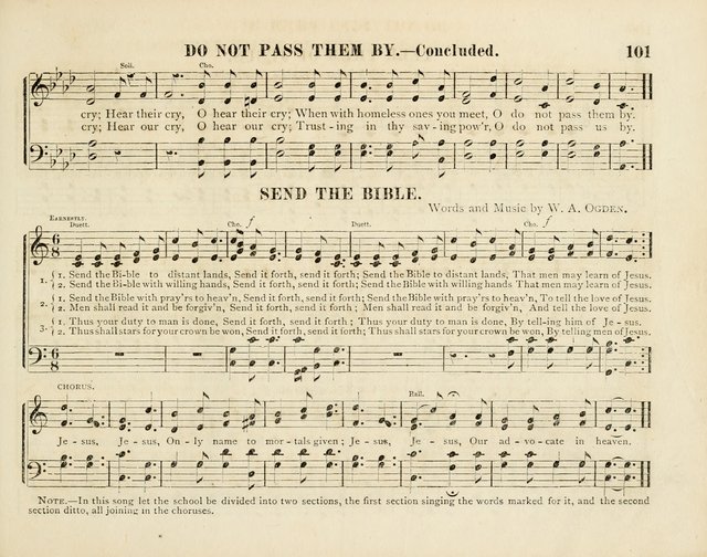Songs of the Bible for the Sunday School page 101