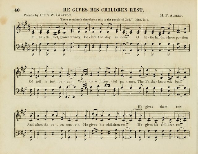 Songs of the Bible for the Sunday School page 40