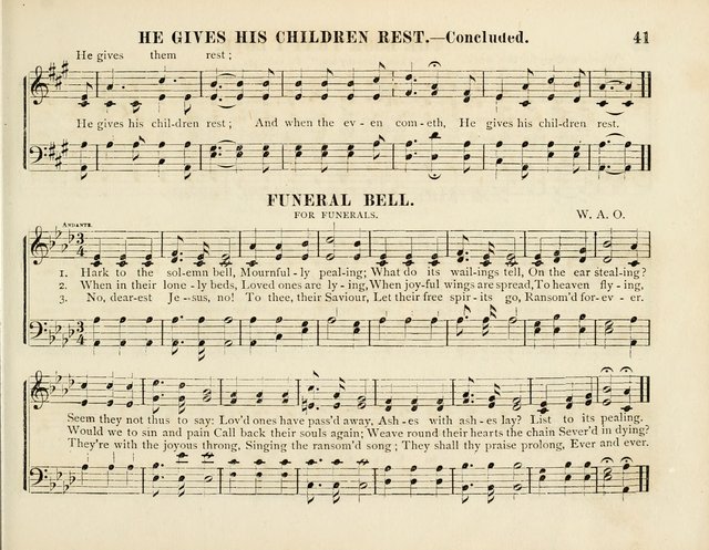 Songs of the Bible for the Sunday School page 41