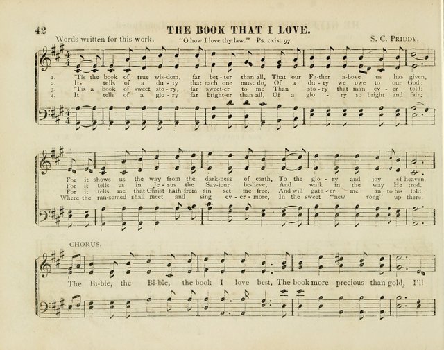 Songs of the Bible for the Sunday School page 42