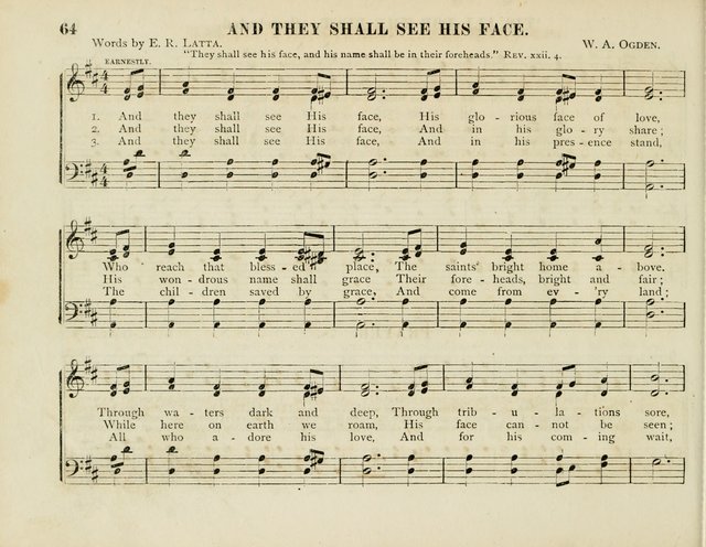 Songs of the Bible for the Sunday School page 64