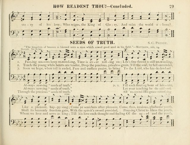 Songs of the Bible for the Sunday School page 79