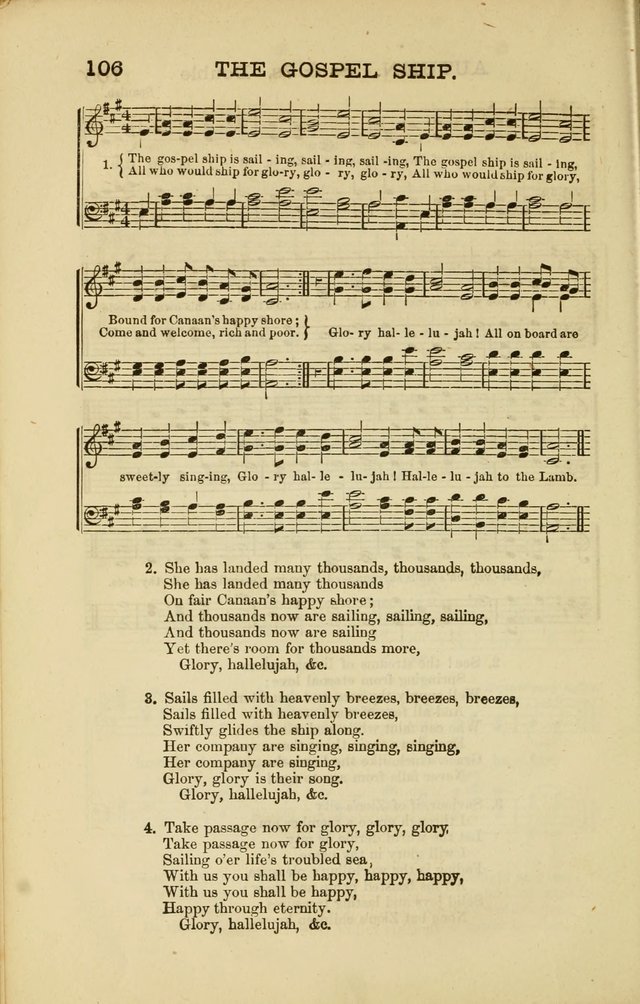 Sabbath Carols : A New Collection of Music and Hymns page 105