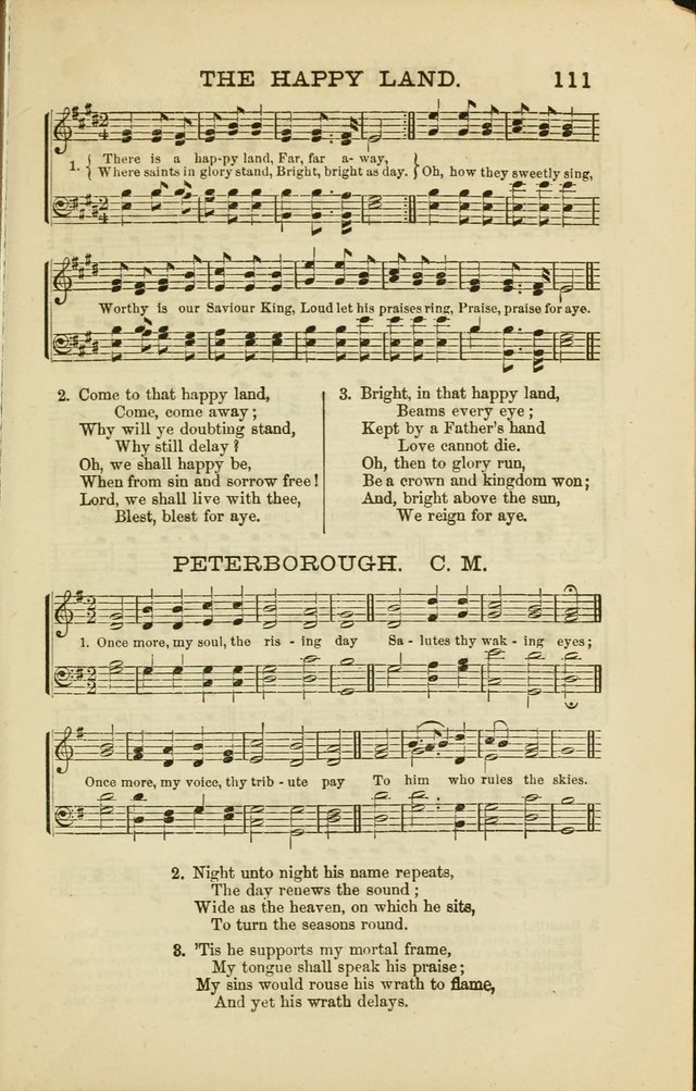 Sabbath Carols : A New Collection of Music and Hymns page 110