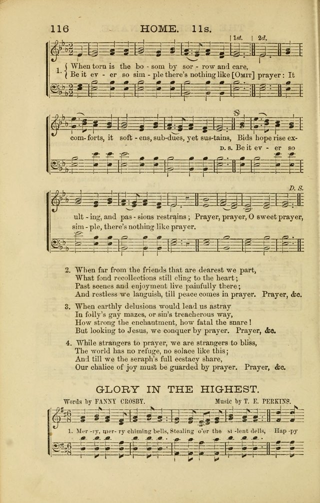 Sabbath Carols : A New Collection of Music and Hymns page 115