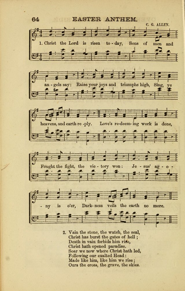 Sabbath Carols : A New Collection of Music and Hymns page 63