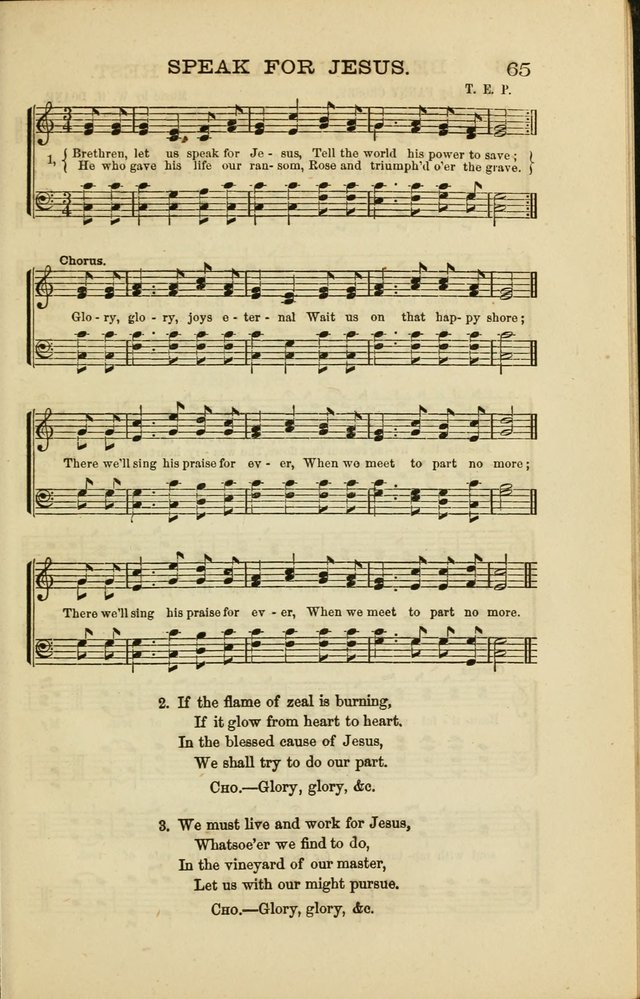 Sabbath Carols : A New Collection of Music and Hymns page 64