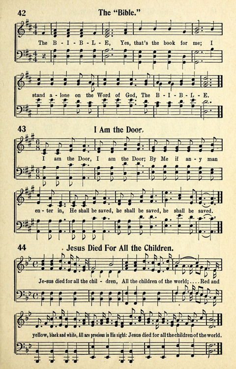 Songs and Choruses for Fishers of Men page 27