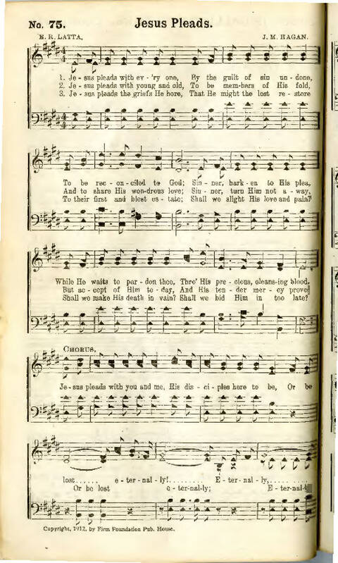 Song Crown: A new compilation of Sweet Gospel Songs page 76