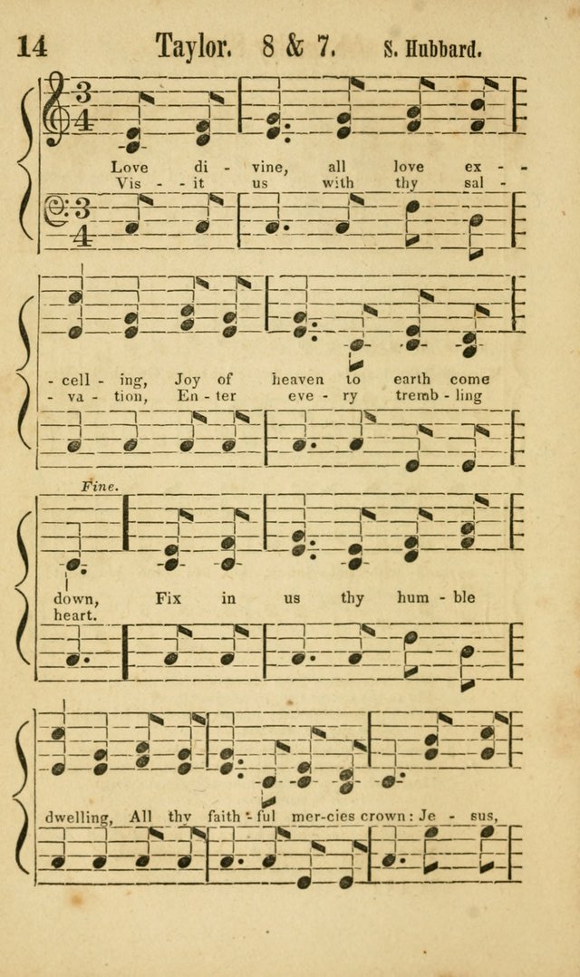 Songs of Canaan, or the Millennial Harmonist: a collection of hymns and tunes designed for social devotion page 19