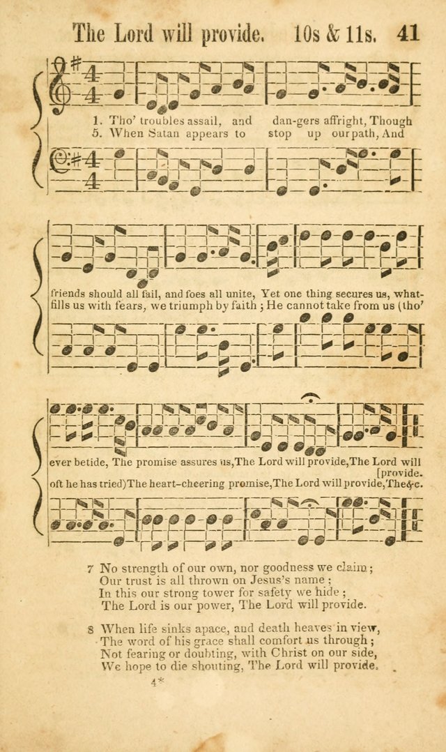 Songs of Canaan, or the Millennial Harmonist: a collection of hymns and tunes designed for social devotion page 46