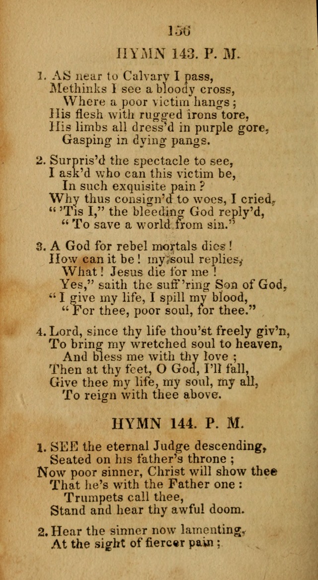 Social and Camp-meeting Songs, for the Pious (9th ed. enl.) page 156