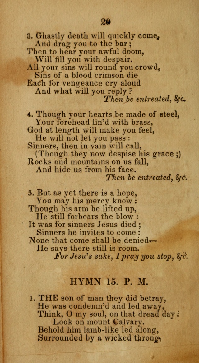 Social and Camp-meeting Songs, for the Pious (9th ed. enl.) page 20