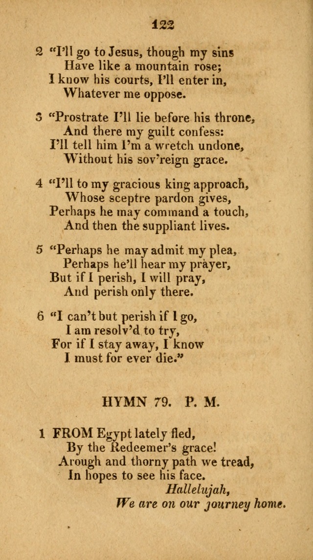 Social and Campmeeting Songs For the Pious (4th ed.) page 122