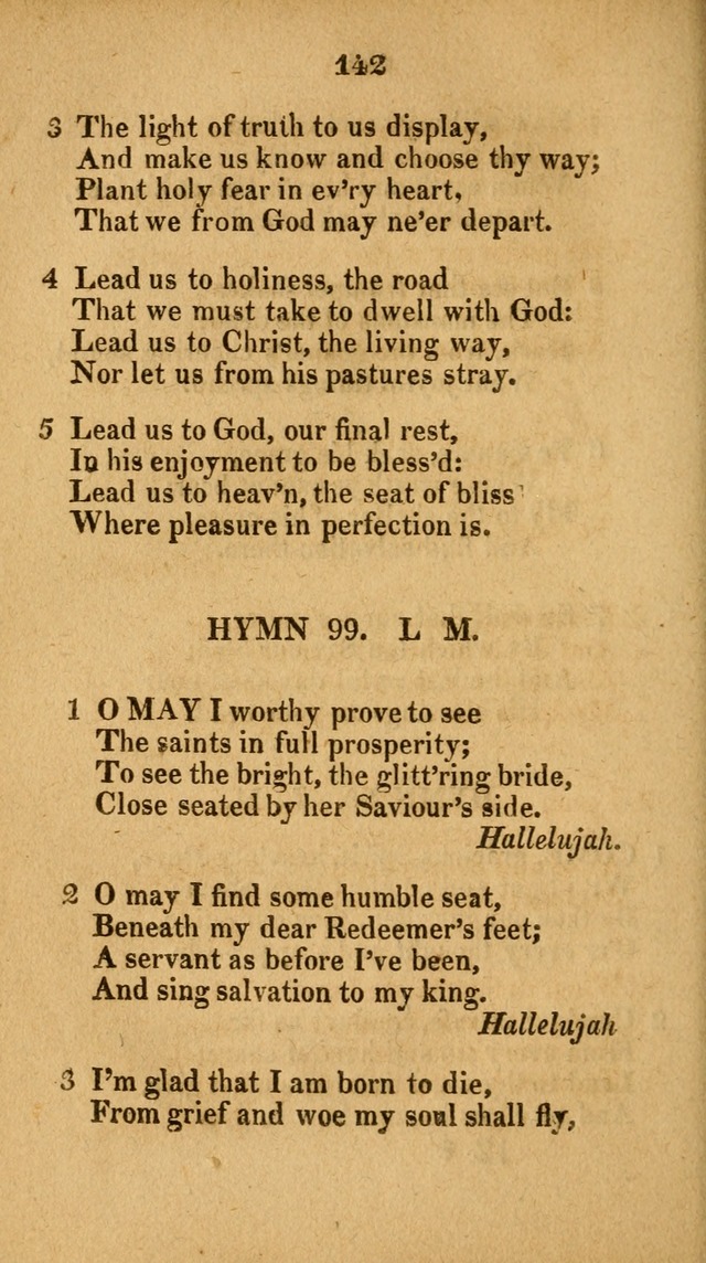 Social and Campmeeting Songs For the Pious (4th ed.) page 142