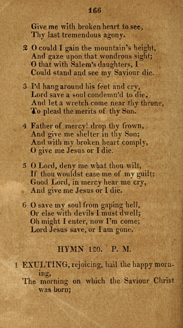Social and Campmeeting Songs For the Pious (4th ed.) page 166