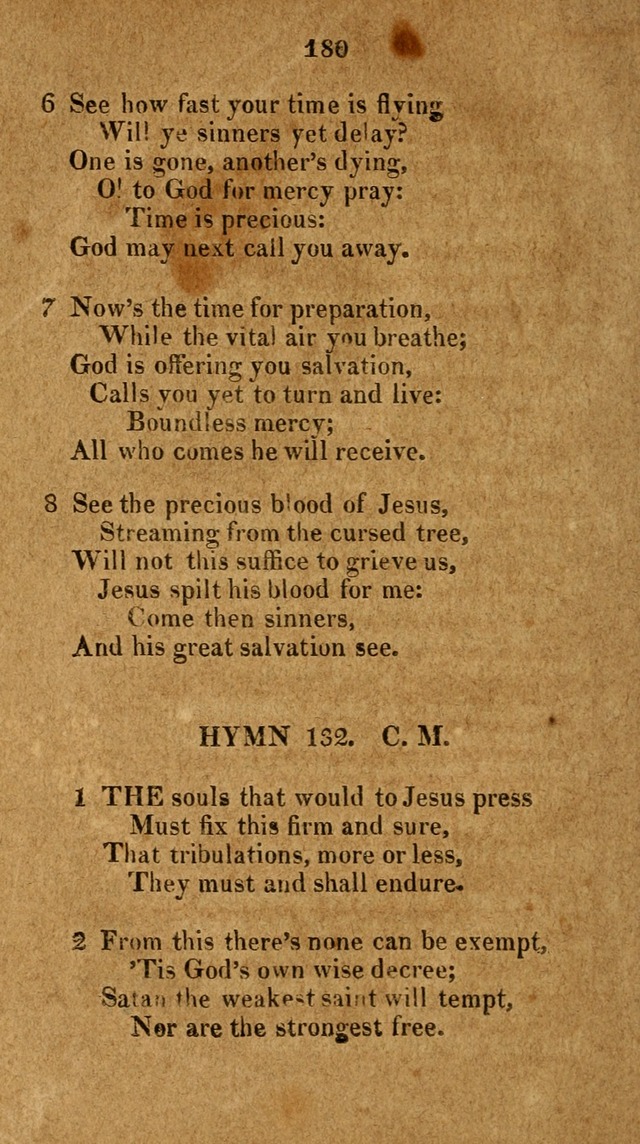 Social and Campmeeting Songs For the Pious (4th ed.) page 180