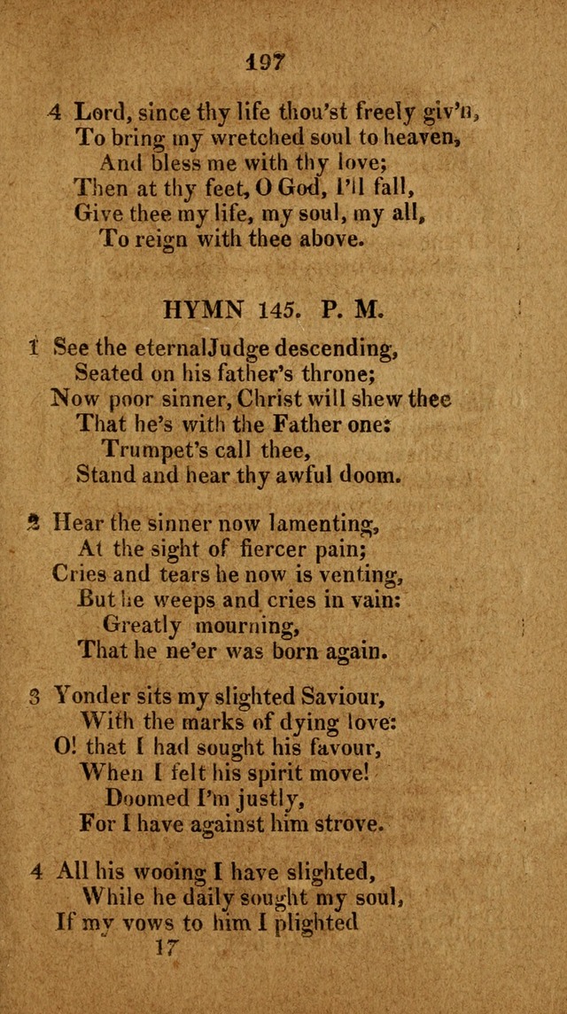 Social and Campmeeting Songs For the Pious (4th ed.) page 197