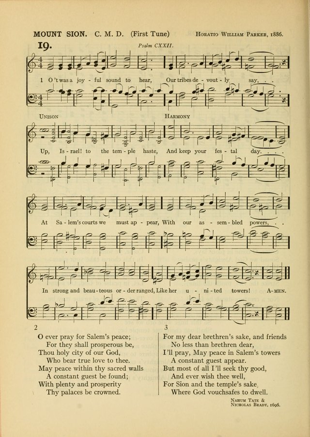 Services for Congregational Worship. The New Hymn and Tune Book page 106