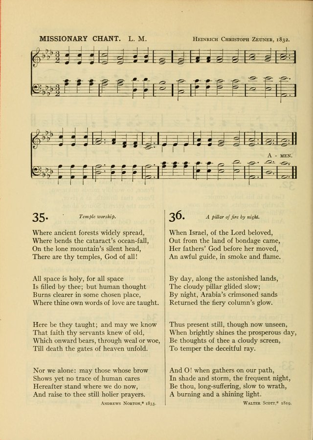 Services for Congregational Worship. The New Hymn and Tune Book page 116