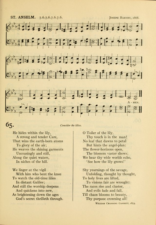 Services for Congregational Worship. The New Hymn and Tune Book page 137