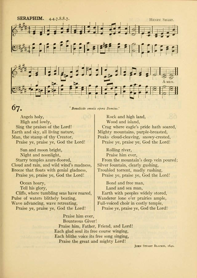 Services for Congregational Worship. The New Hymn and Tune Book page 139
