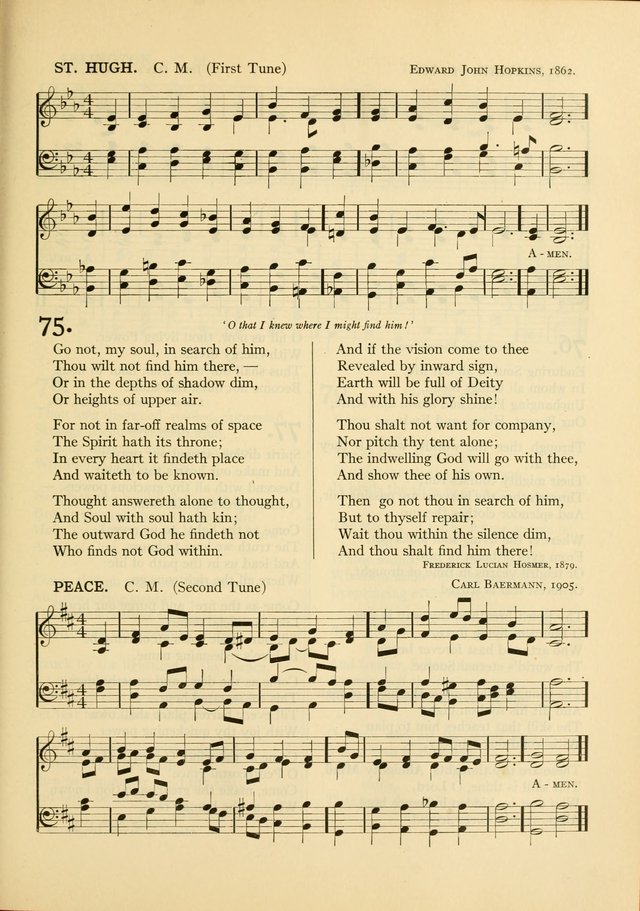 Services for Congregational Worship. The New Hymn and Tune Book page 145