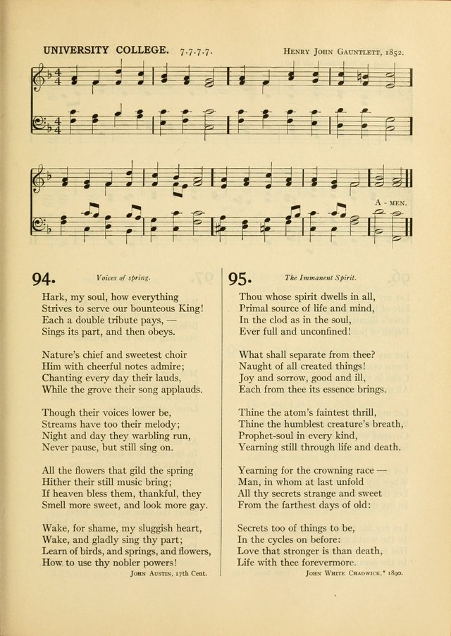 Services for Congregational Worship. The New Hymn and Tune Book page 155