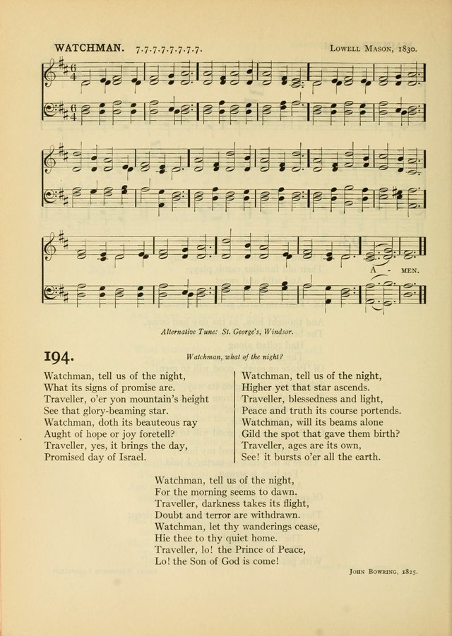 Services for Congregational Worship. The New Hymn and Tune Book page 228