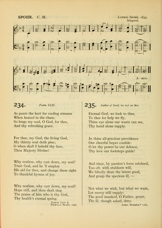 Services for Congregational Worship. The New Hymn and Tune Book page 258