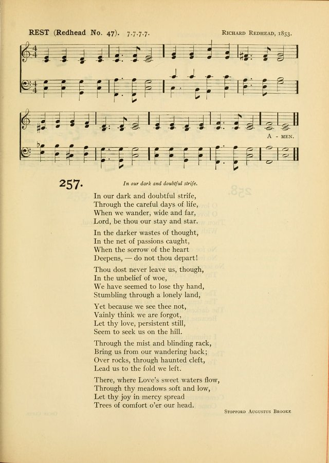 Services for Congregational Worship. The New Hymn and Tune Book page 271