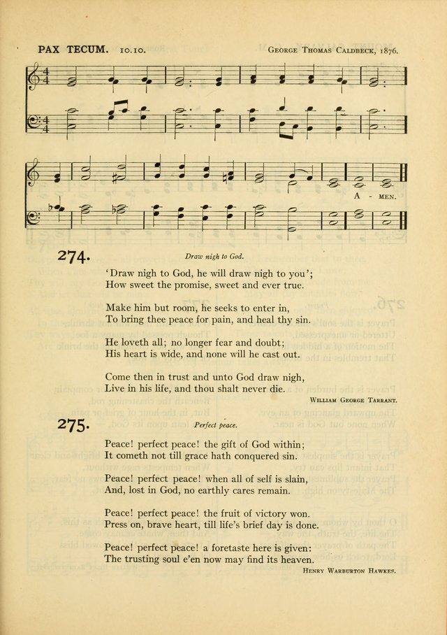 Services for Congregational Worship. The New Hymn and Tune Book page 287