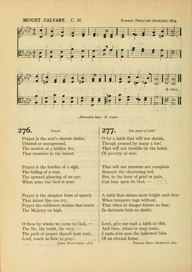 Services for Congregational Worship. The New Hymn and Tune Book page 288