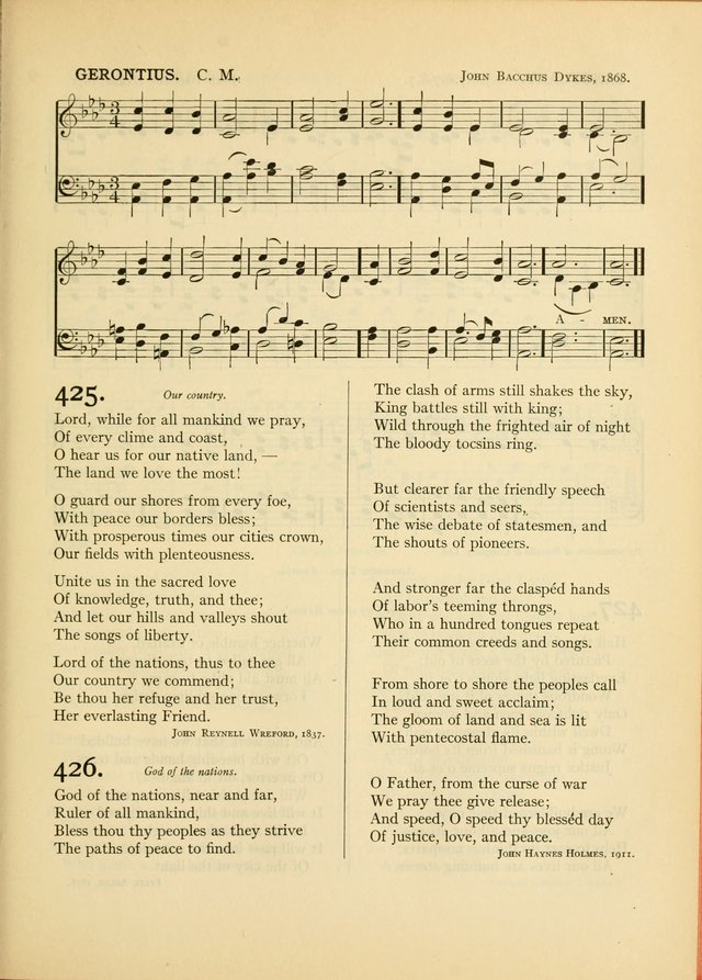 Services for Congregational Worship. The New Hymn and Tune Book page 391