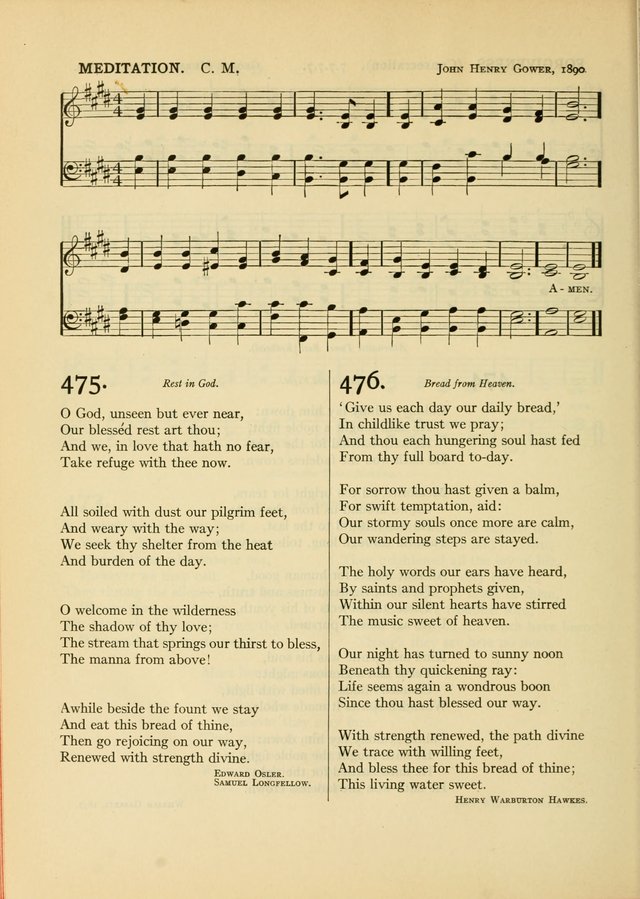 Services for Congregational Worship. The New Hymn and Tune Book page 428