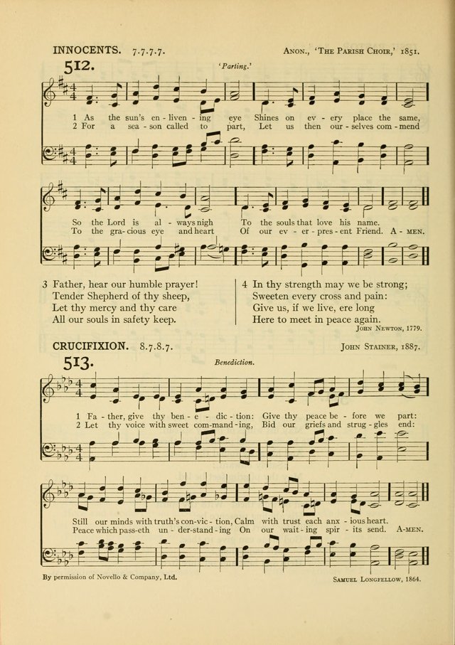 Services for Congregational Worship. The New Hymn and Tune Book page 454