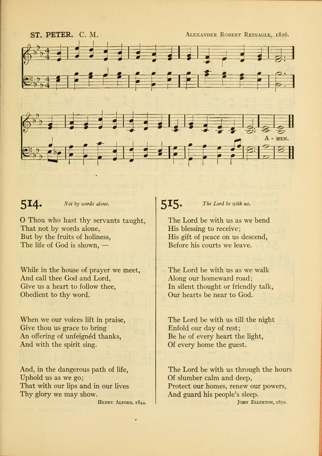 Services for Congregational Worship. The New Hymn and Tune Book page 455