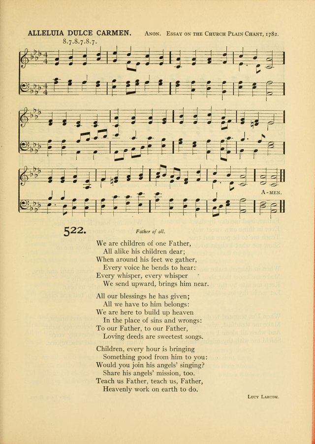 Services for Congregational Worship. The New Hymn and Tune Book page 461