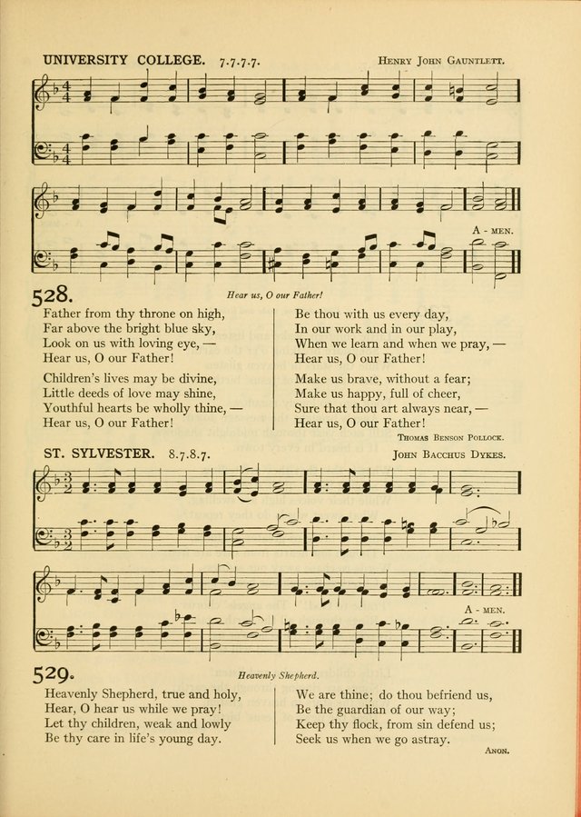 Services for Congregational Worship. The New Hymn and Tune Book page 465