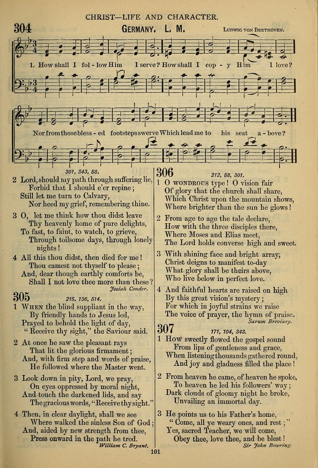 The Seventh-Day Adventist Hymn and Tune Book: for use in divine worship page 101
