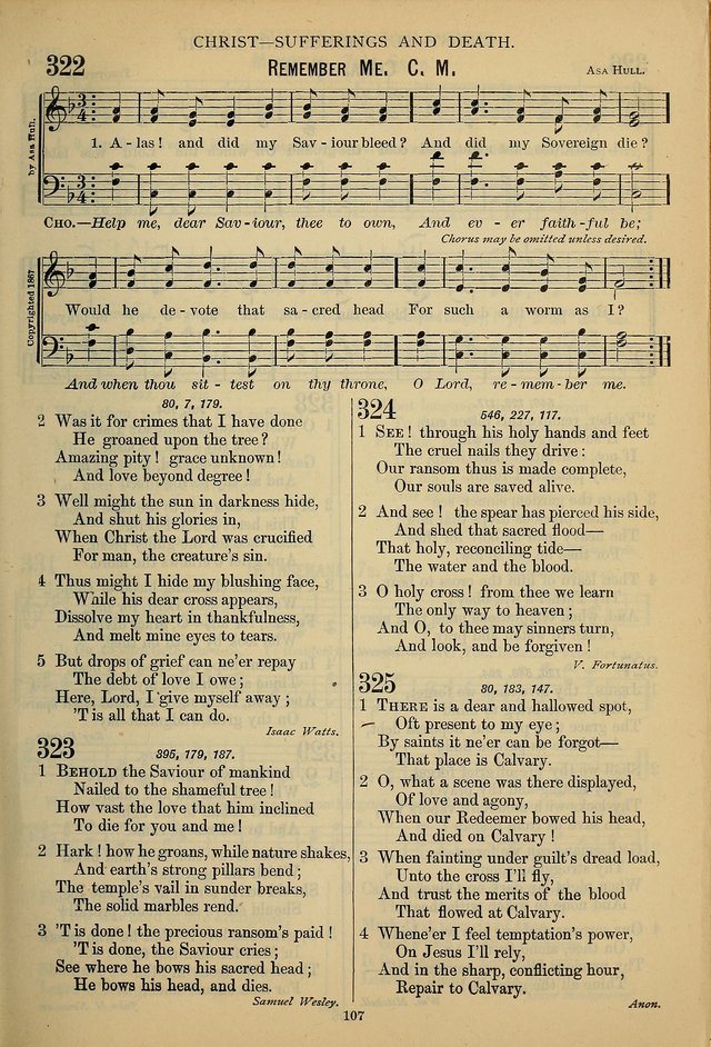 The Seventh-Day Adventist Hymn and Tune Book: for use in divine worship page 107