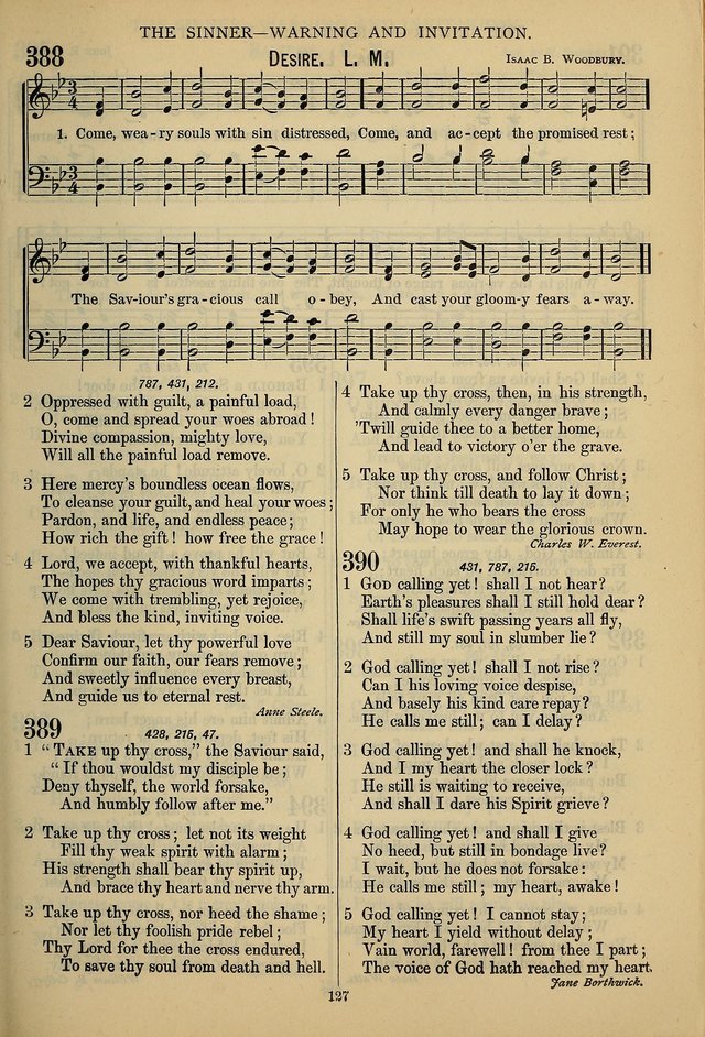 The Seventh-Day Adventist Hymn and Tune Book: for use in divine worship page 127