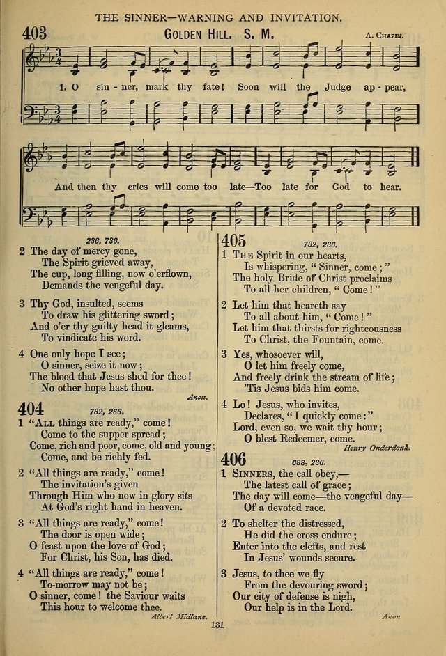 The Seventh-Day Adventist Hymn and Tune Book: for use in divine worship page 131