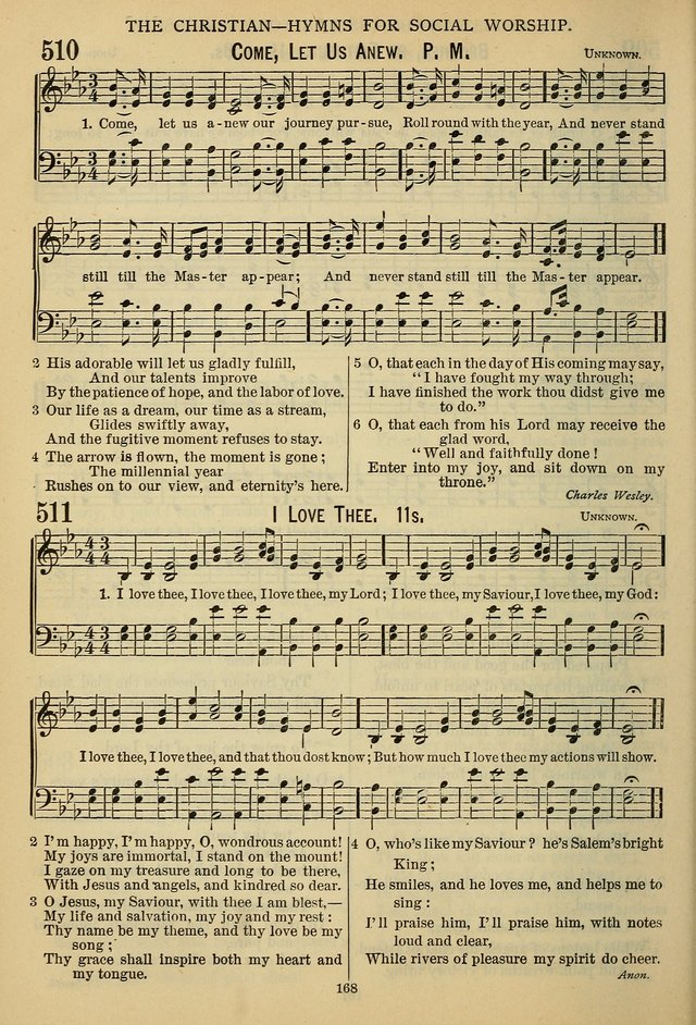 The Seventh-Day Adventist Hymn and Tune Book: for use in divine worship page 168