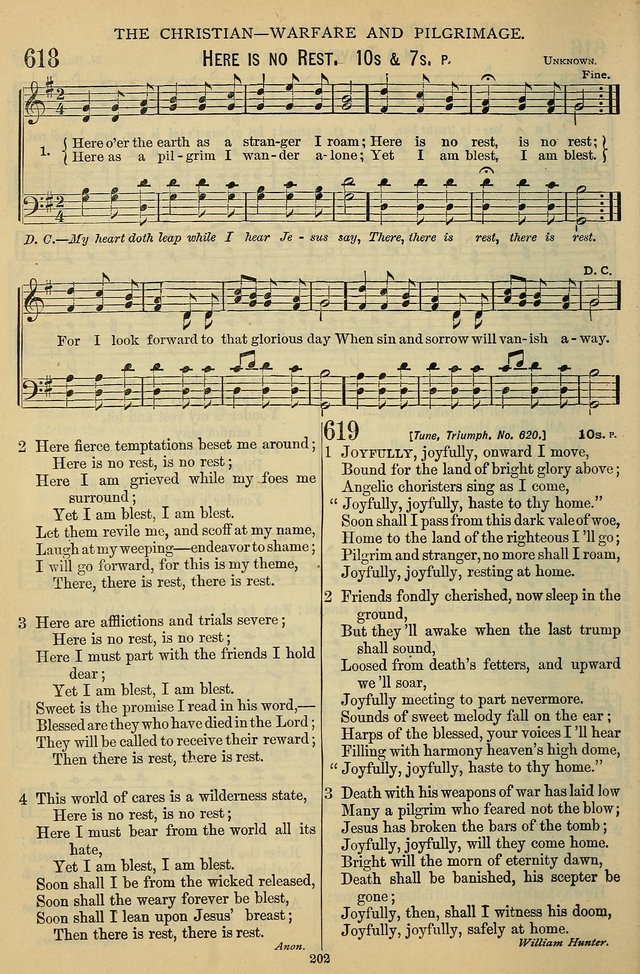 The Seventh-Day Adventist Hymn and Tune Book: for use in divine worship page 202