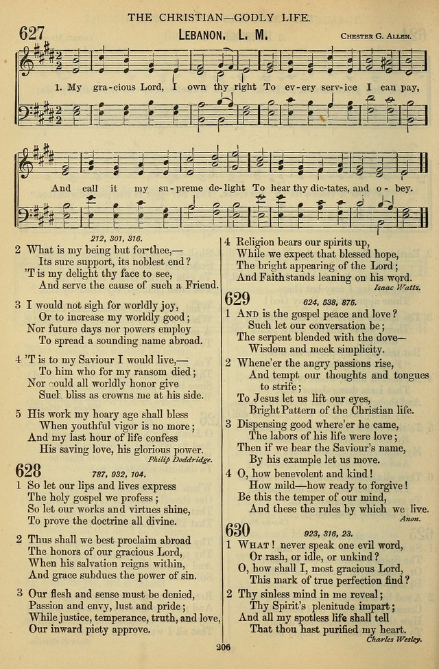 The Seventh-Day Adventist Hymn and Tune Book: for use in divine worship page 206