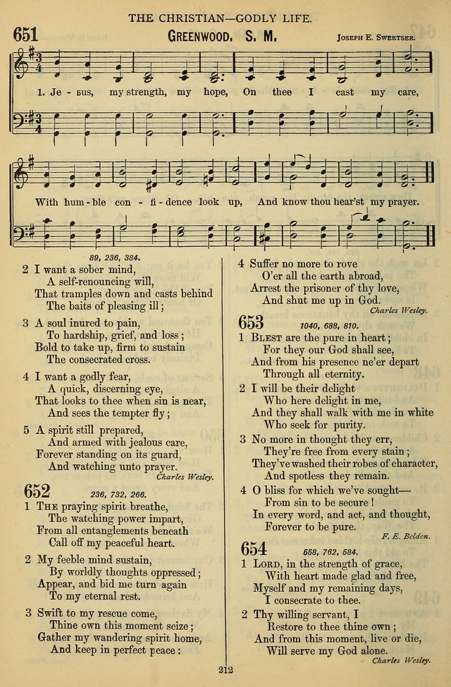 The Seventh-Day Adventist Hymn and Tune Book: for use in divine worship page 212