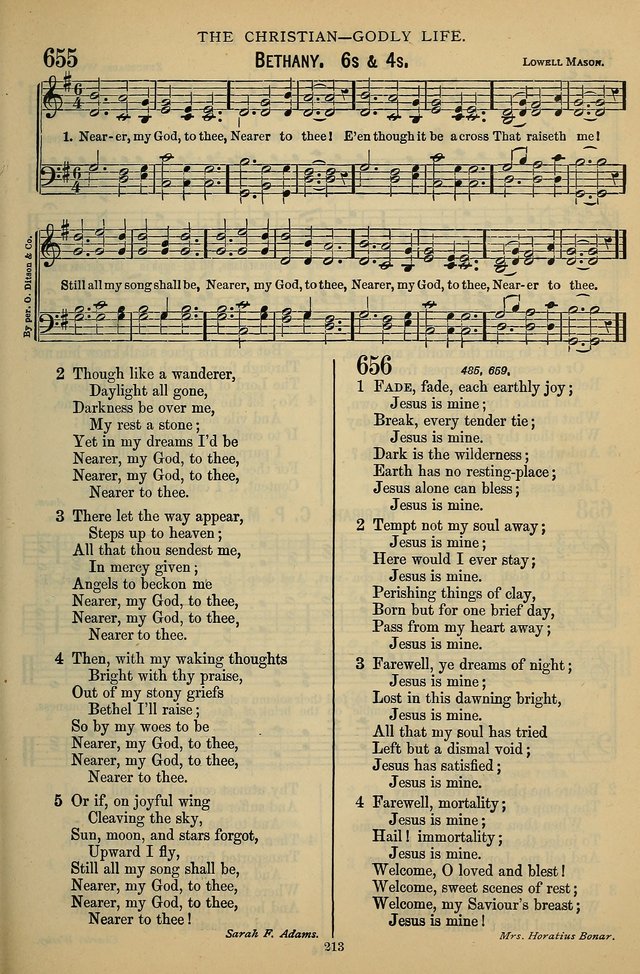 The Seventh-Day Adventist Hymn and Tune Book: for use in divine worship page 213